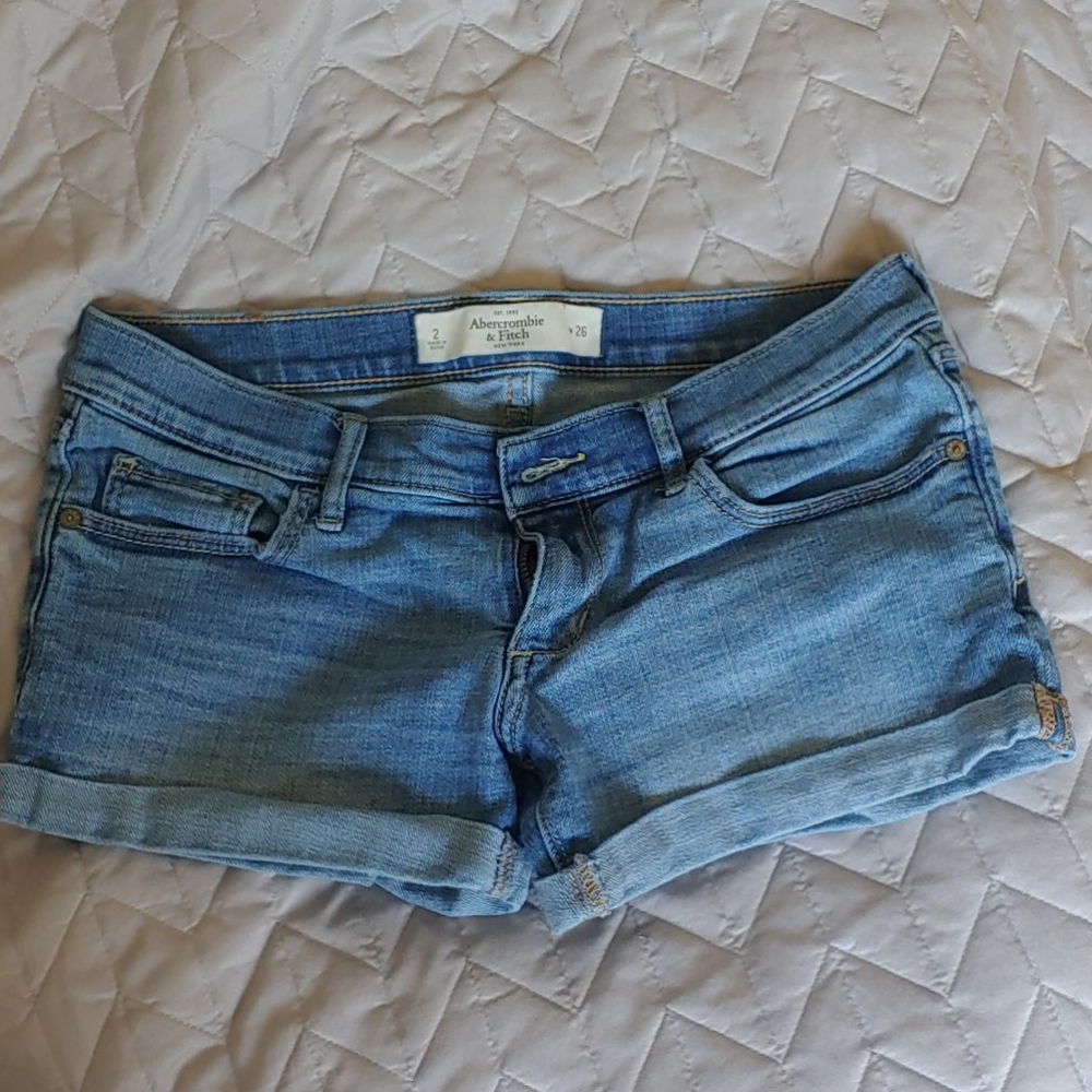 Abercrombie denim shorts